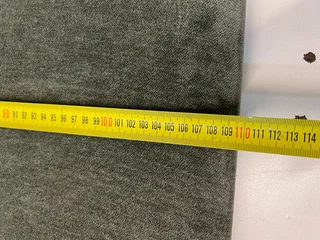 Soft Green Fabric Desk Divider - Upholstered, Contemporary Design- A52033