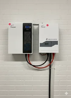 Fivestar 3kVA 24V Hybrid Inverter + 3.84kWh LiFePO₄ Battery Bundle