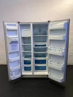 Stainless Steel Side-by-Side Fridge with Water Dispenser- A55780