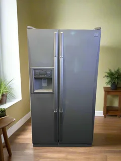 Stainless Steel Side-by-Side Fridge with Water Dispenser- A55780
