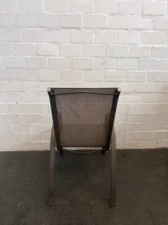 Grey Metal Framed Patio Chair- A47264