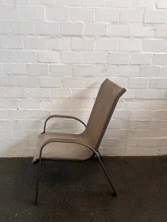 Grey Metal Framed Patio Chair- A47264