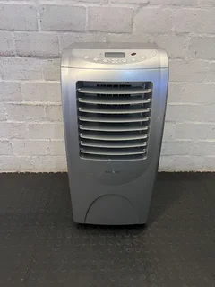 Portable Silver Air Cooler with Minor Scratches – Elegance Brand- A53892