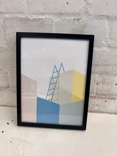 Abstract Ladder Artwork- A48013