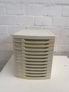 Plastic Papertray 12 Drawers- A47410