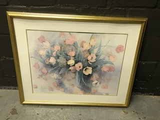 Pink Flowers- A32971