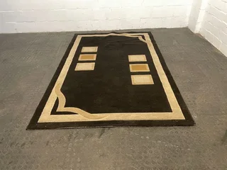 Glowbal Brown & Cream Carpet 145cm X 224cm - Price Drop- A43705