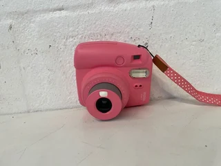 Pink Instax  Mini 9 Camera with Protective Carry Pouch- A44464