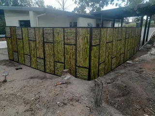 Bamboo fencing