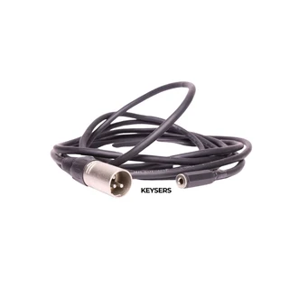 RockCable Professional Microphone Cable – 3m (3.2mm Female to XLR Female)