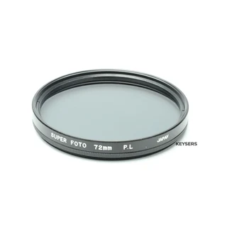 72mm High-Quality Circular Polarising CPL Filter