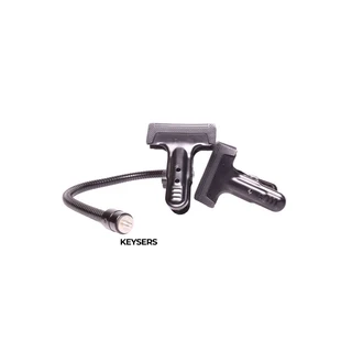 Dual Strong Clamps Connect By Flexible Metal Arms