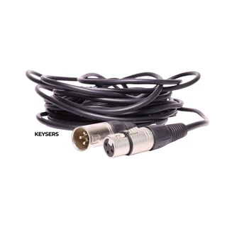 GLS Audio Professional Series Noise Free Cable – 8m (XLR Male to XLR Female)