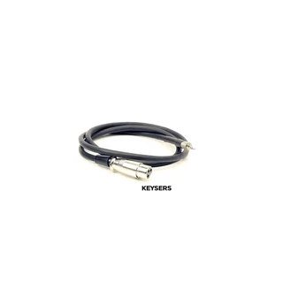XLR Female to 3.5mm Male Cable – (1m)