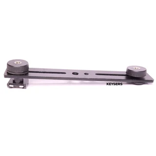 Long Straight Metal Bracket with Flash Fitting