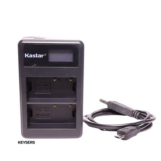 Kastar Dual USB Battery Charger (Nikon EN-EL3E)