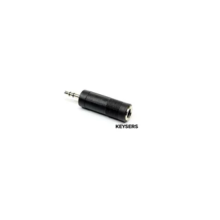 6.3mm Female to 3.5mm Adapter – (Stereo)