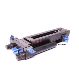 Genus Camera Baseplate Riser with Rail Fittings &amp; 10mm Rails