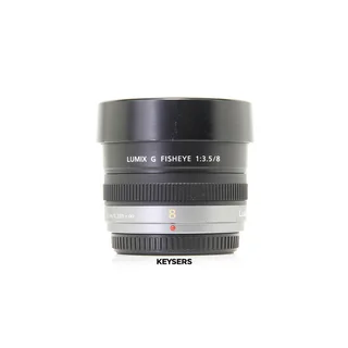 Panasonic 8mm f3.5 Lumix G Fisheye Lens (MFT Mount)