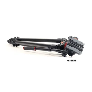 Manfrotto 057 Carbon Fibre 3-Section Tripod with MVH502A Head