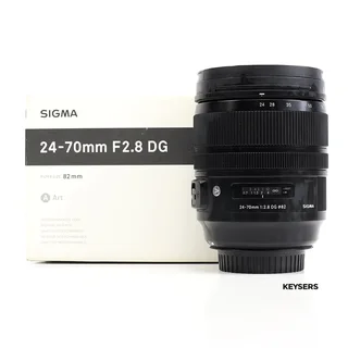Sigma DG 24-70mm f2.8 OS HSM Art Lens (Canon EF Mount)