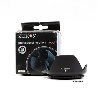 58mm Generic Screw-On Lens Hood