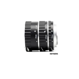 Generic AF Macro Extension Tubes - 13mm / 21mm / 31mm (Canon EF Mount)
