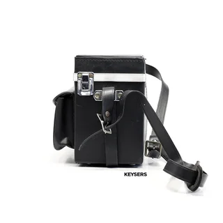 Vintage Black Camera Hard Case (Medium)