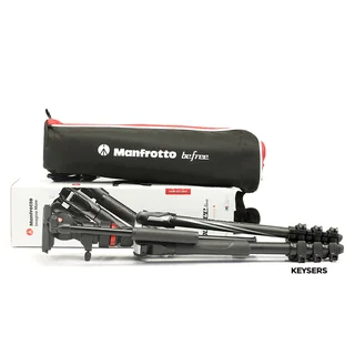 Manfrotto Mvkbfrl-live Befree Live Aluminium Lever-lock Tripod
