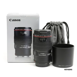 Canon EF 100mm F2.8 L IS USM Macro Lens