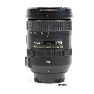 Nikon AF-S 18-200mm VR F3.5-5.6 G DX ED II Lens