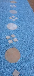 Dump rocks and crushed stones