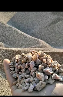 Dump rocks and crushed stones