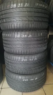 235/55 R19 used tyres and more.call/whatsapp Enzo 0783455713