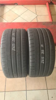 265/35 R19 used tyres and more.call/whatsapp Enzo 0783455713