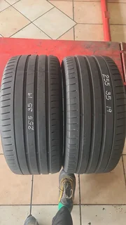 255/35 R19 used tyres and more.call/whatsapp Enzo 0783455713