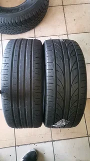 225/55 R18 used tyres in mint condition. Call/WhatsApp Enzo 0783455713