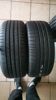 235/55 R18 used tyres in mint condition. Call /WhatsApp Enzo 0783455713