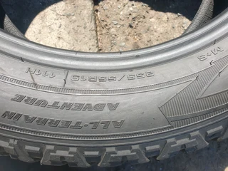 255 55 19.GOODYEAR WRANGLER A/T