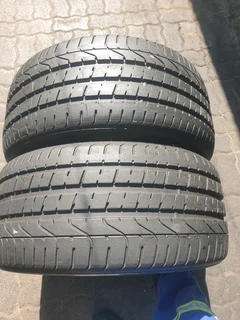255 35 19.PIRELLI PZERO NORMAL TYRES 90%THREAD LIFE