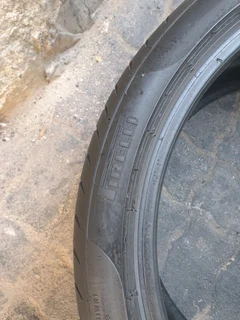 255 35 19.PIRELLI PZERO NORMAL TYRES 90%THREAD LIFE