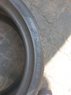 255 35 19.PIRELLI PZERO NORMAL TYRES 90%THREAD LIFE