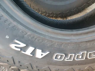 245 70 16.HANKOOK DYNAPRO AT2 BRAND NEW