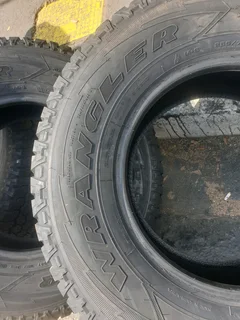 265 70 16.GOODYEAR WRANGLER A/T BRAND NEW