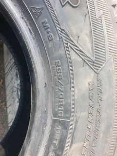 265 70 16.GOODYEAR WRANGLER A/T BRAND NEW
