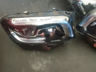 Mercedes Benz W247 headlights