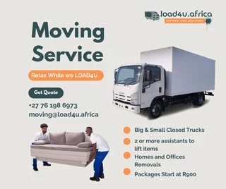 Cape Town Trucks and Crew| Furniture Movers