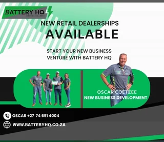 NEW BATTERY HQ DEALERSHIP AVAILABLE