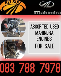 Assorted Mahindra engines for sales