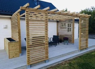 Pergola installations